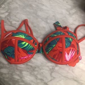 Floral Bathing Suit Top